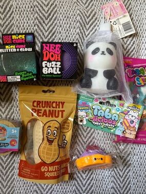 Needoh and other Squishy Stress Toy Bundle